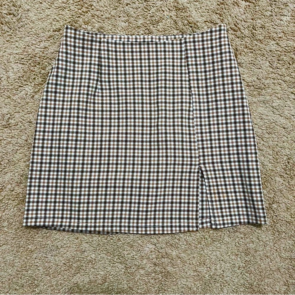Plaid Pencil Skirt Size Small
